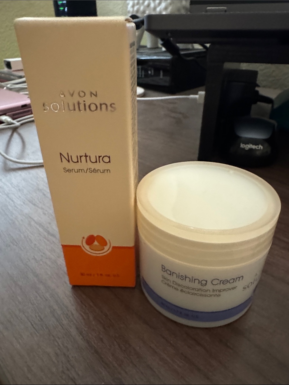 Avon Solutions Nutura Serum and Banishing Cream